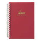 LIHIT LAB Stamp Notebook A6 #3 Red