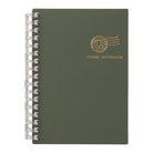 LIHIT LAB Stamp Notebook A6 #22 Olive