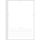 LIHIT LAB Note Leaf for Stamp Notebook A6