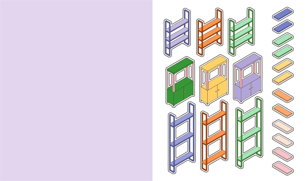 Cute 'N' Cozy Sticker Therapy: Coffee Shops by Zenny Abanales