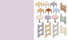 Cute 'N' Cozy Sticker Therapy: Convenience Stores by Zenny Abanales
