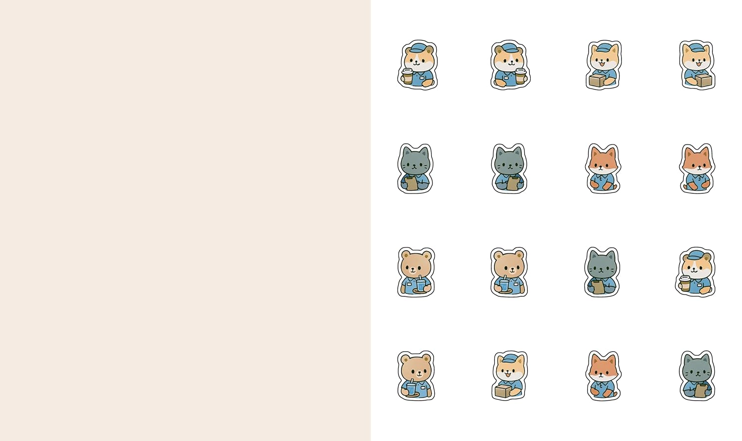 Cute 'N' Cozy Sticker Therapy: Convenience Stores by Zenny Abanales