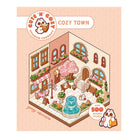 Cute 'N' Cozy Sticker Therapy: Cozy Town by Zenny Abanales