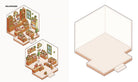 Cute 'N' Cozy Sticker Therapy: Cozy Town by Zenny Abanales