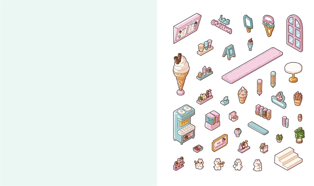 Cute 'N' Cozy Sticker Therapy: Cozy Town by Zenny Abanales