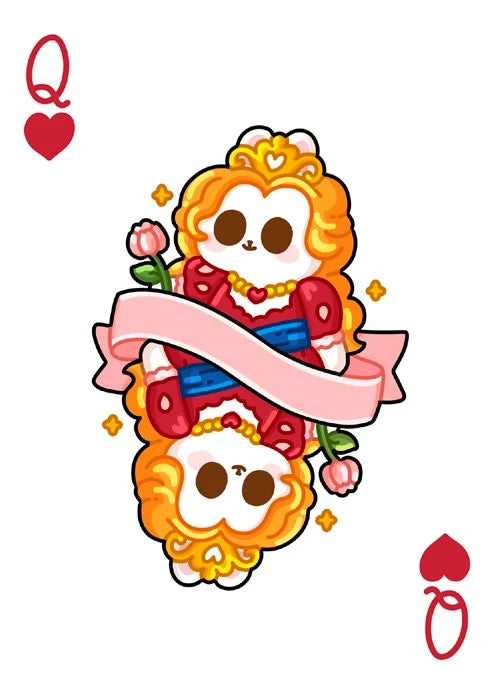 Cute 'N' Cozy Playing Cards by Zenny Abanales