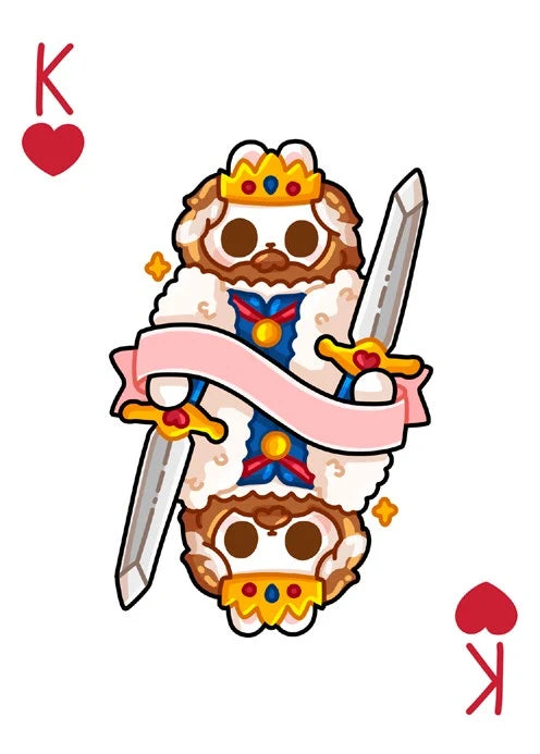 Cute 'N' Cozy Playing Cards by Zenny Abanales