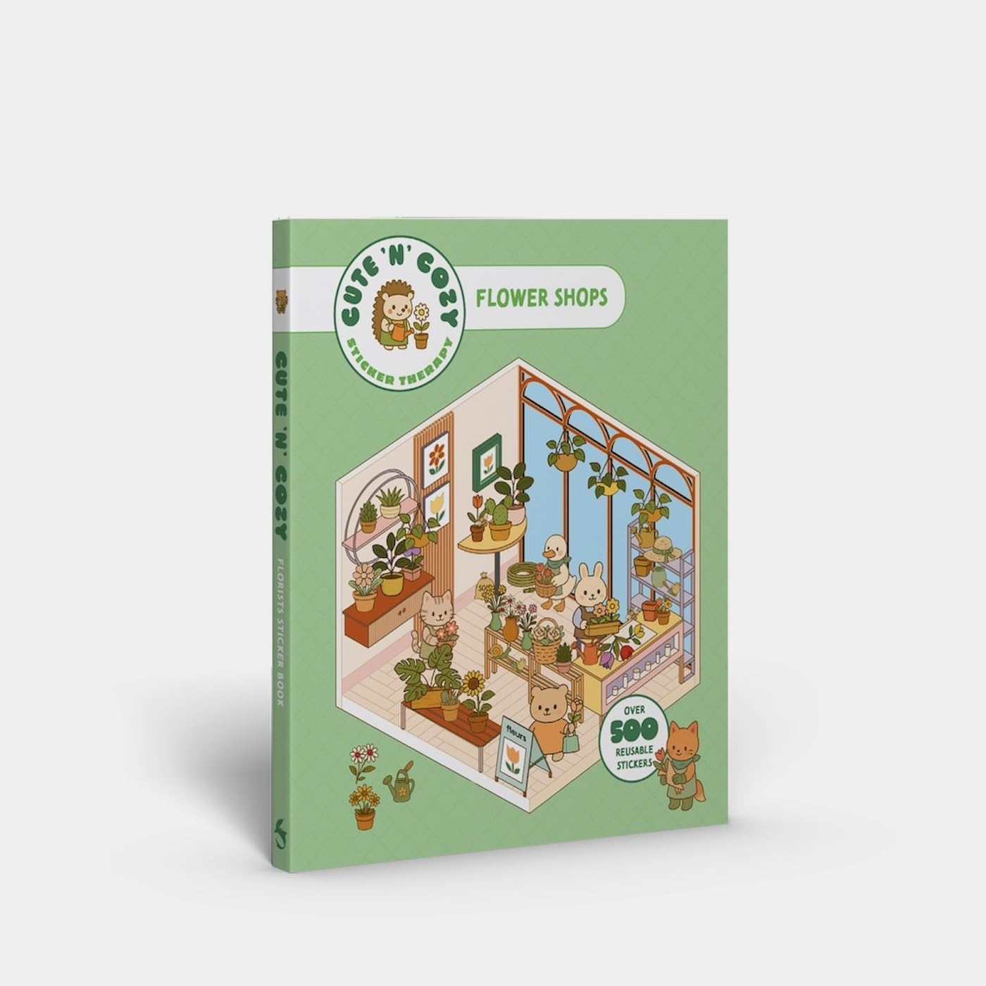 Cute 'N' Cozy Sticker Therapy: Florists by Zenny Abanales
