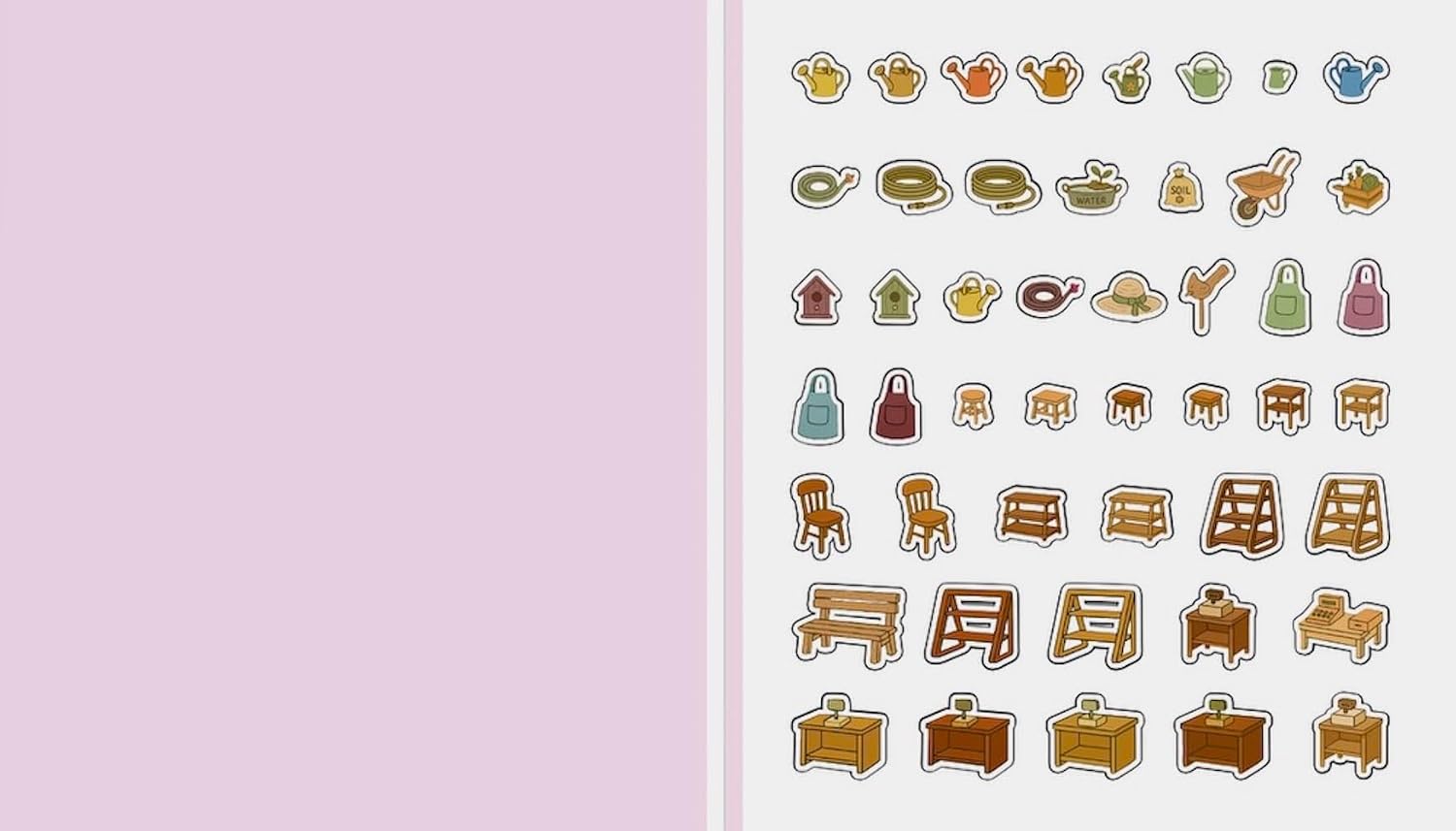 Cute 'N' Cozy Sticker Therapy: Florists by Zenny Abanales