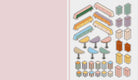 Cute 'N' Cozy Sticker Therapy: Houses by Zenny Abanales