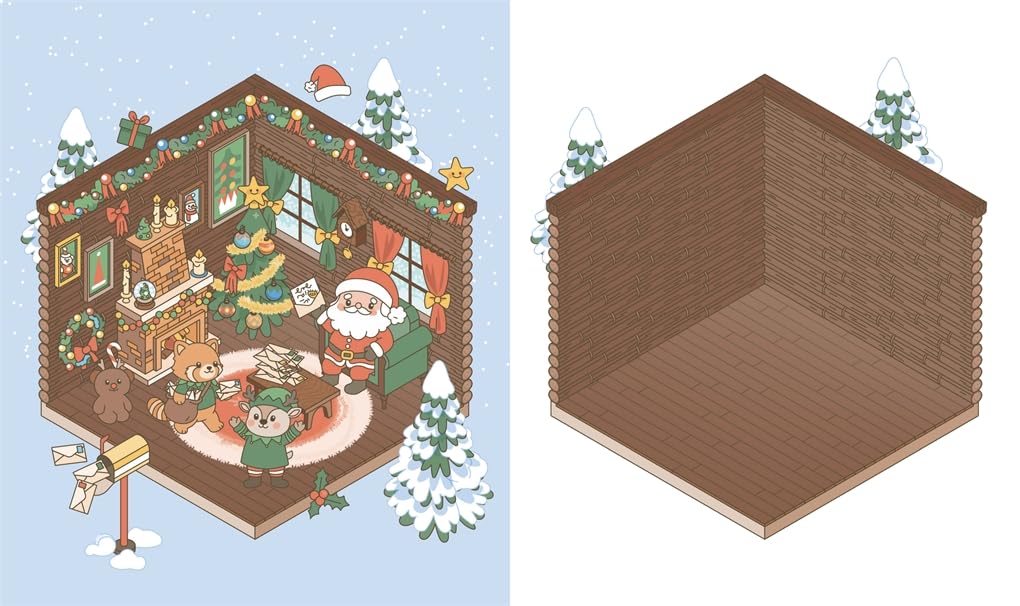 Cute 'N' Cozy Sticker Therapy: Christmas by Zenny Abanales