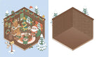 Cute 'N' Cozy Sticker Therapy: Christmas by Zenny Abanales