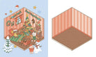 Cute 'N' Cozy Sticker Therapy: Christmas by Zenny Abanales