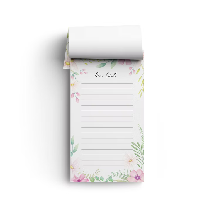 JOLIPAD To Do List Floral