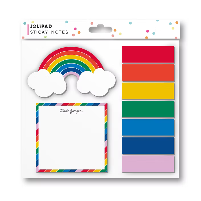 JOLIPAD Sticky Notes Rainbow