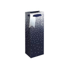 EUROWRAP Gift Bag Bottle Navy Ombre