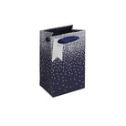 EUROWRAP Gift Bag Perfume Navy Ombre