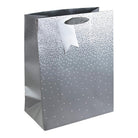 EUROWRAP Gift Bag Large Silver Ombre