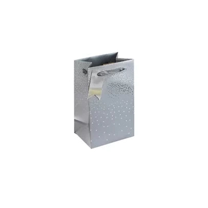 EUROWRAP Gift Bag Perfume Silver Ombre