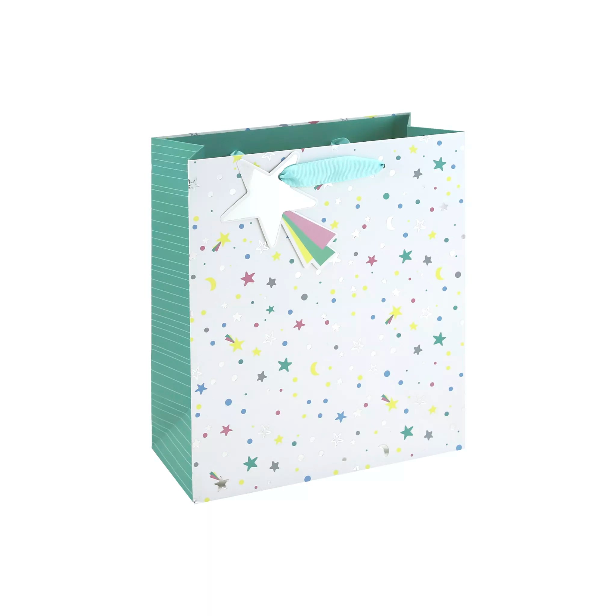EUROWRAP Gift Bag Medium Baby Spots