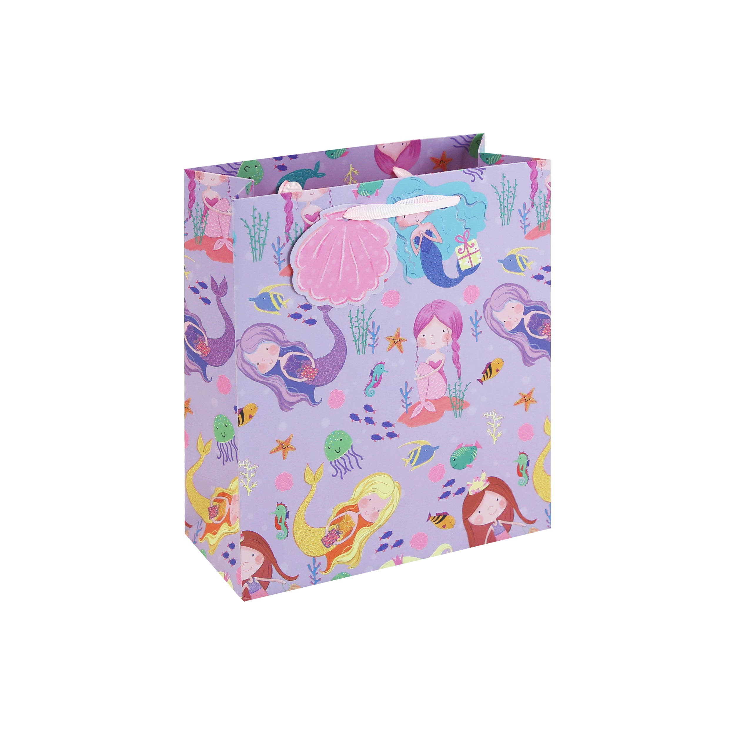 EUROWRAP Gift Bag Medium Mermaid