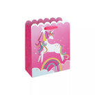 EUROWRAP Gift Bag Medium Unicorn Scalloped Edge