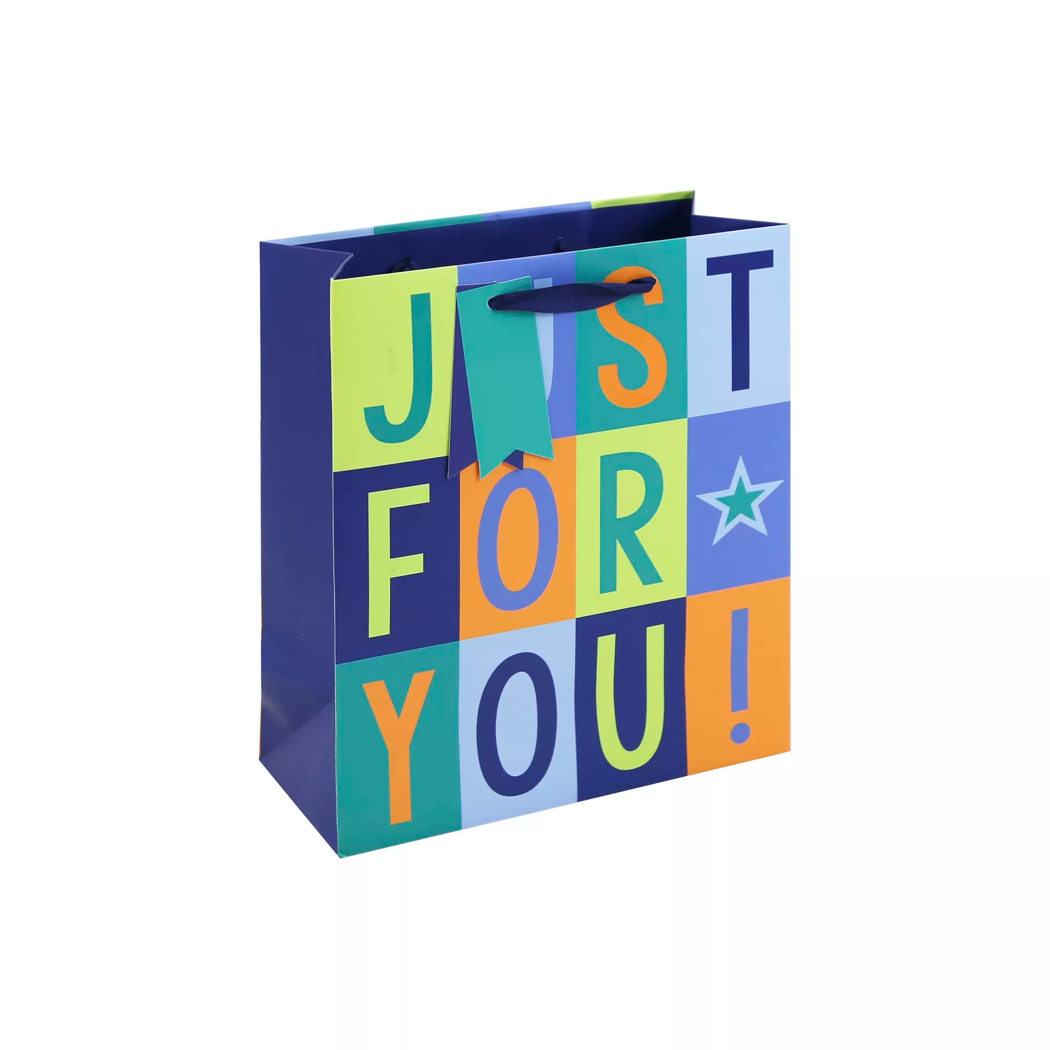 EUROWRAP Gift Bag Medium Just For You
