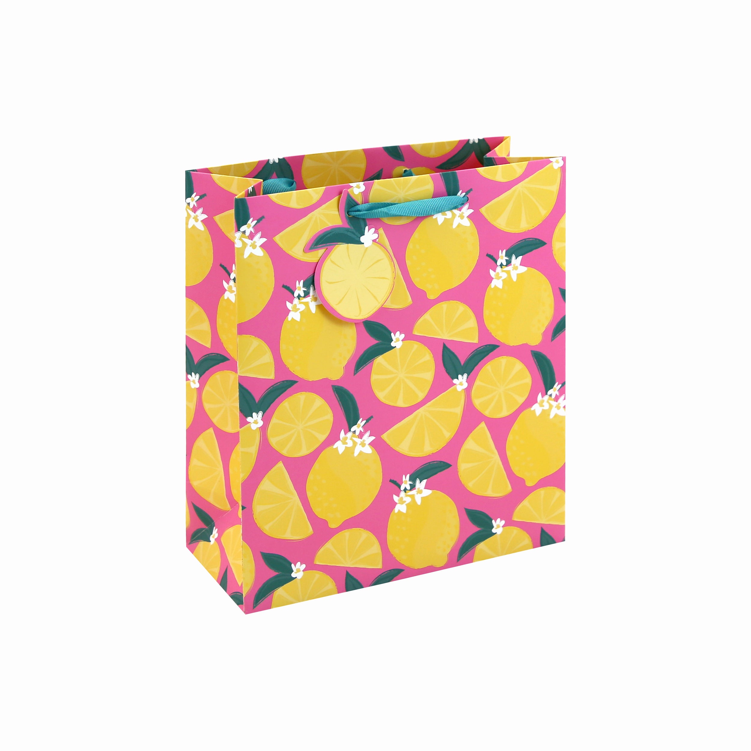 EUROWRAP Gift Bag Medium Lemon