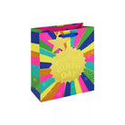 EUROWRAP Gift Bag Medium Neon Birthday