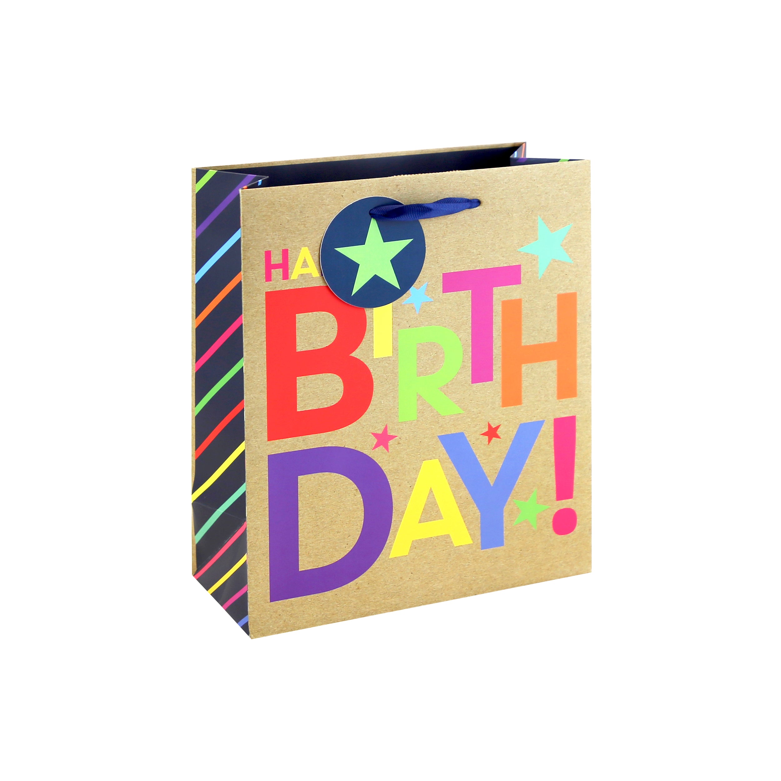 EUROWRAP Gift Bag Medium Birthday