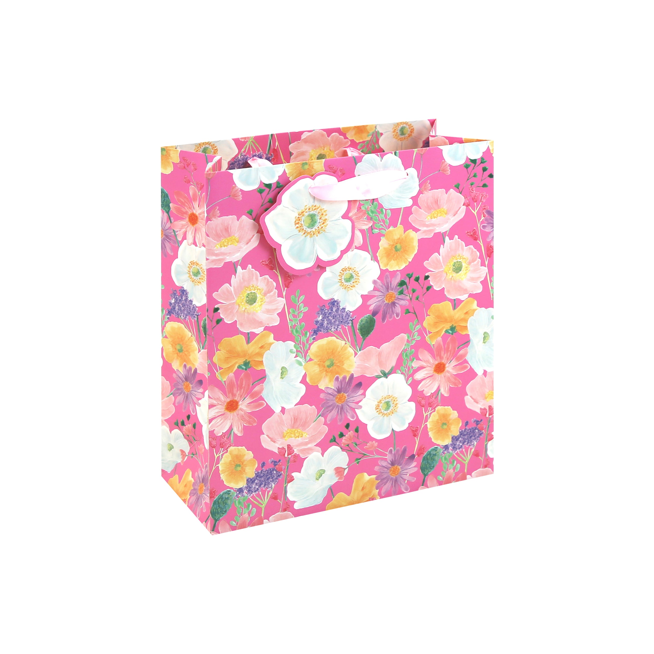EUROWRAP Gift Bag Medium Floral