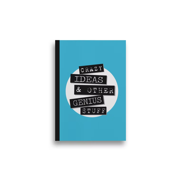 JOLIPAD Notepad A5 Slogan Crazy Ideas