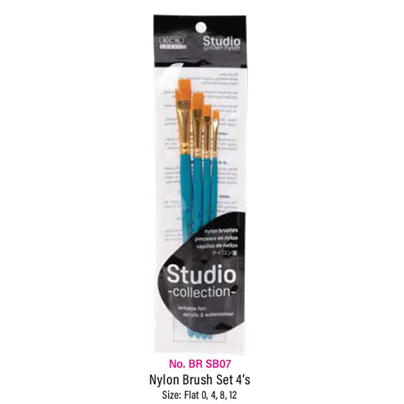 KCK Studio Nylon Brush Set SB07 - 4's
