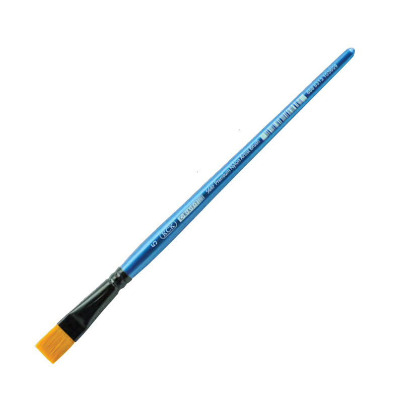 KCK Golden Nylon Brush Flat 568F #1