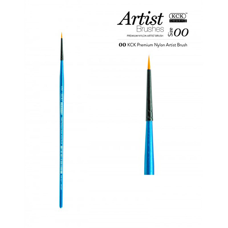 KCK Nylon Water Color Brush Round 568R #00