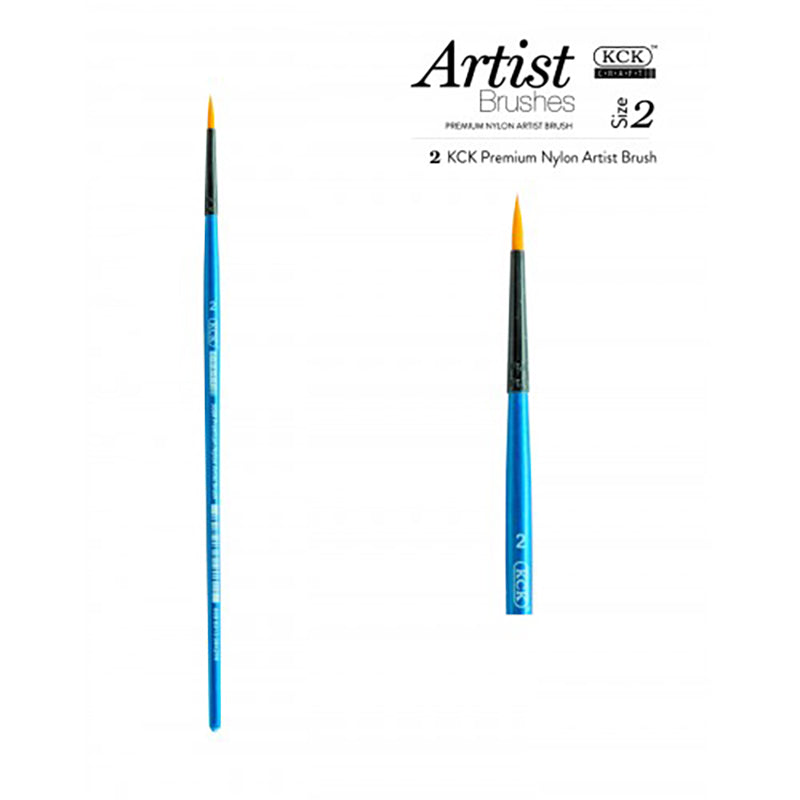 KCK Nylon Water Color Brush Round 568R #2