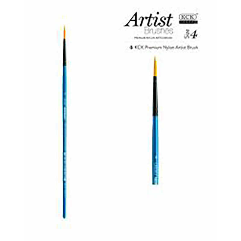 KCK Nylon Water Color Brush Round 568R #4