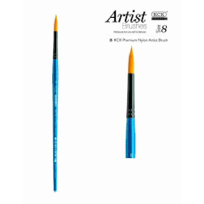 KCK Nylon Water Color Brush Round 568R #9