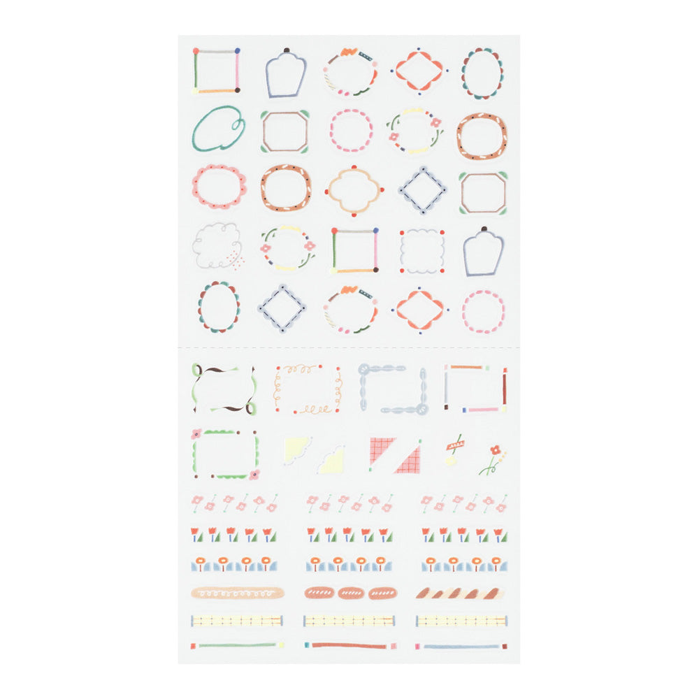 MIDORI Sticker 2740 Date Circle Decorative