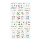 MIDORI Sticker 2741 Margin Flower