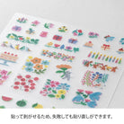 MIDORI Sticker 2741 Margin Flower