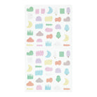 MIDORI Sticker 2746 Side-Frame Loose Illustration