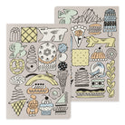 MIDORI Yuru Log Notebook B6 Sweets & Animals