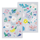 MIDORI Yuru Log Notebook B6 Floral