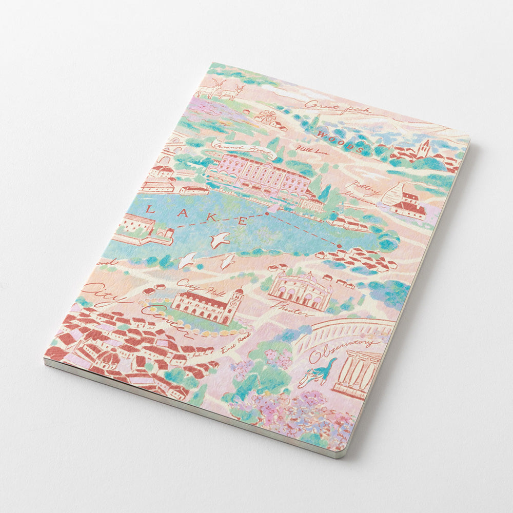 MIDORI Yuru Log Notebook B6 Travel & Hotel A