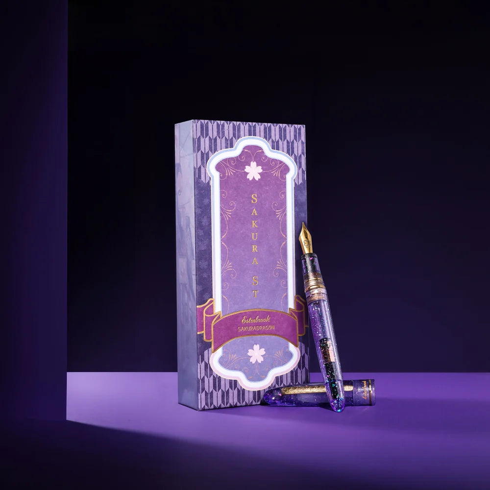 ESTERBROOK Estie x Sakuradragon Sakura Street Fountain Pen Medium