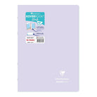 CLAIREFONTAINE Koverbook Blush Stapled Notebook A4 96p Ruled Lilac (971775C)