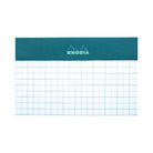 RHODIA Colors Matched Ruling Head Stapled Pad No.16 A5 14.8x21cm 5x5 Sq Peacock