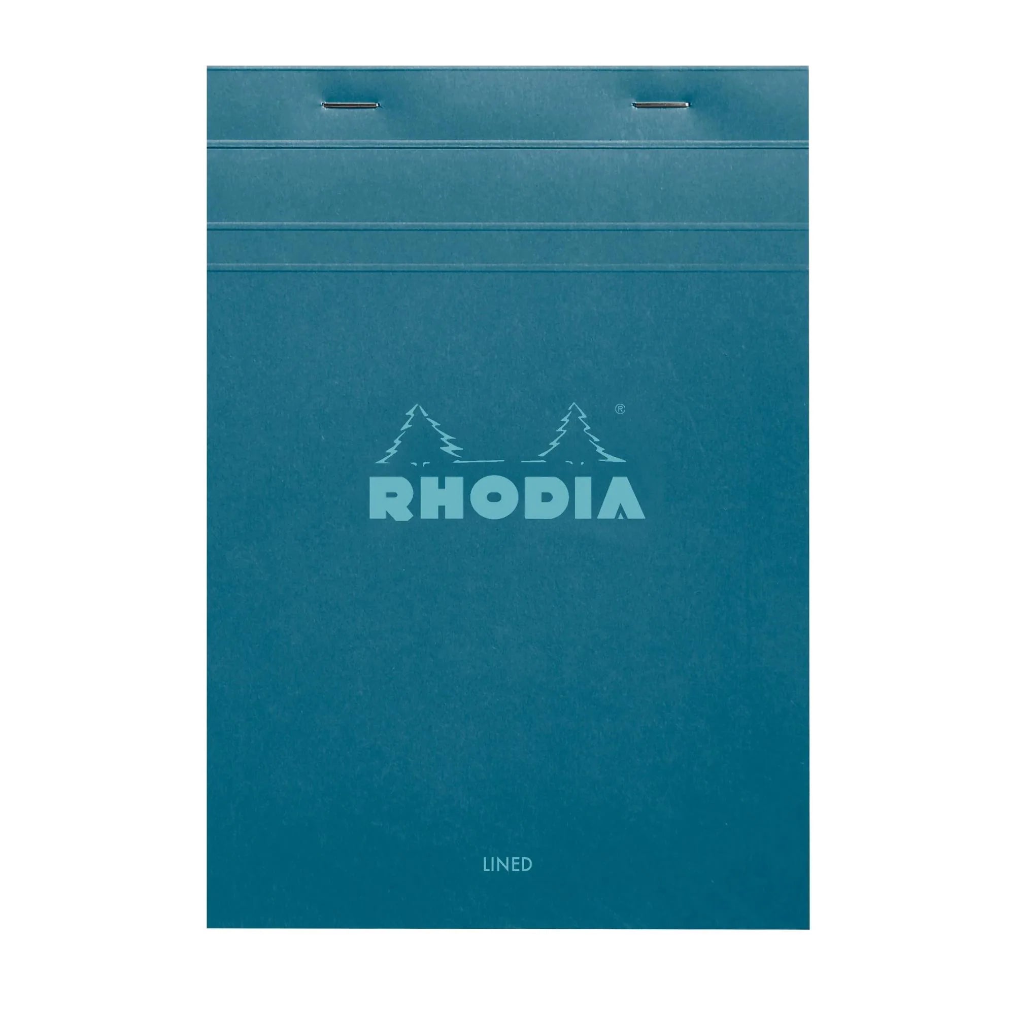 RHODIA Colors Matched Ruling Head Stapled Pad No.16 A5 14.8x21cm Lined Peacock