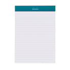 RHODIA Colors Matched Ruling Head Stapled Pad No.16 A5 14.8x21cm Lined Peacock
